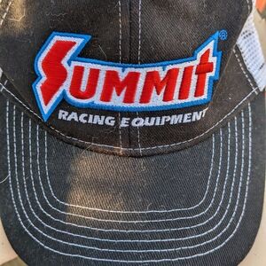 Men's Summit Racing Equipment mesh back adjustable embroidered cap